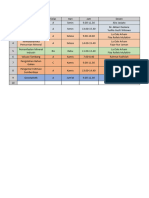 Jadwal Semester 5 TA