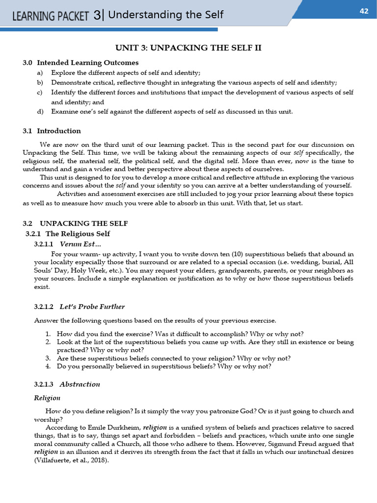 Ge 1 Uts LP 3 | PDF | Rituals | Social Media