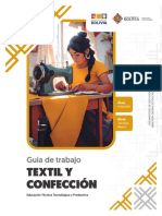 Guía de Trabajo - Textil y Confecciones