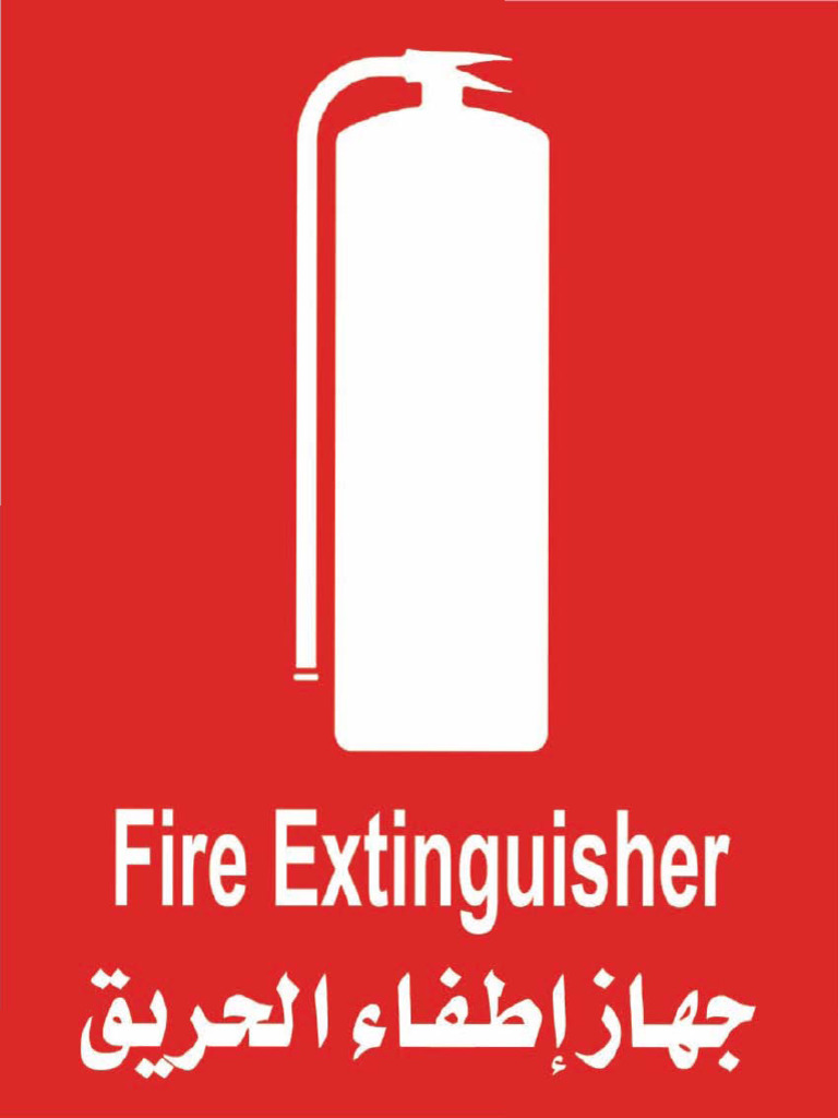 Fire Extinguisher Sign | PDF