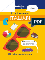 Lonely Planet Kids First Words Italian
