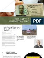 La Actividad de La Administración (Policía y Servicio Público) 2023