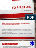 First Aid Introduction 2.0