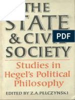 Zbigniew Andrzej Pelczynski - The State and Civil Society - Studies in Hegel's Political Philosophy-Cambridge University Press (1984)