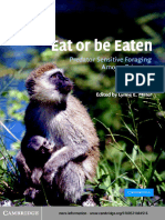 By Lynne E. Miller (Editor) - Eat or Be Eaten - Predator Sensitive Foraging Among Primates (2002)