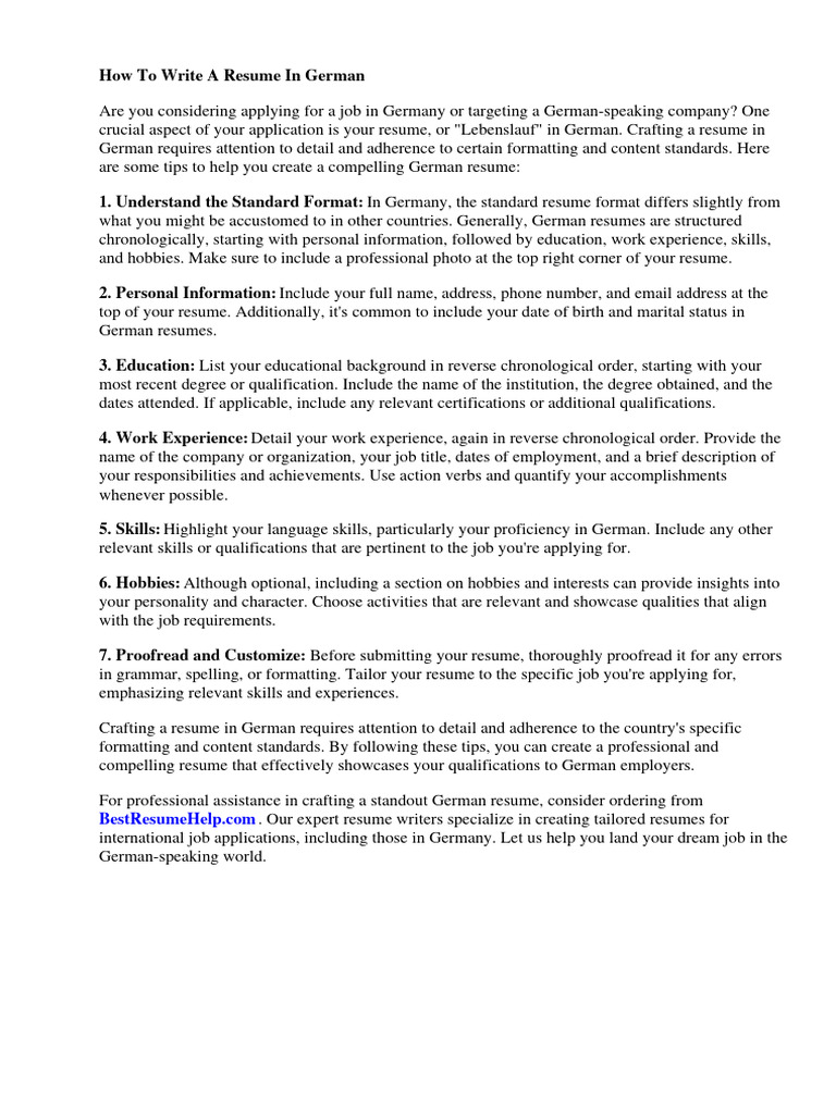 how-to-write-resume-in-german-pdf-r-sum