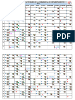 Calendario Anual de Actividades