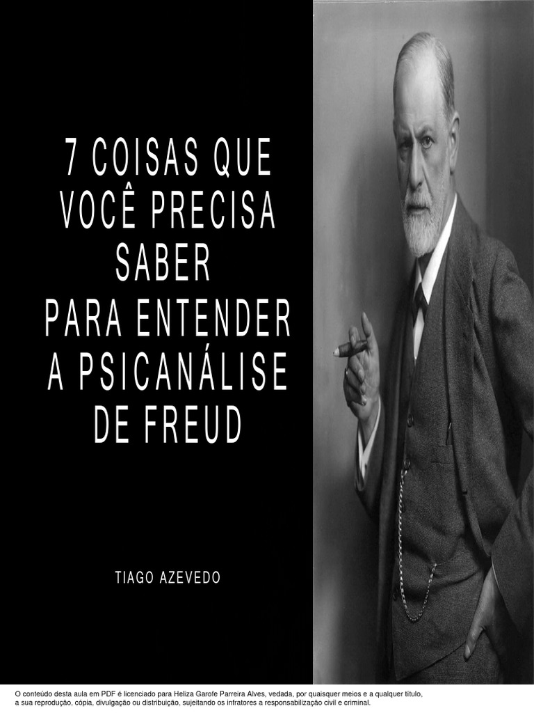 Entendendo o Inconsciente em Freud | PDF | Autoimagem | Mente inconsciente