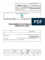 c013 Procedimiento de Tendido de Cables - Rev.0