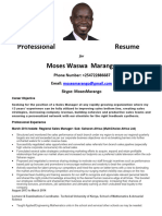 Moses Resume