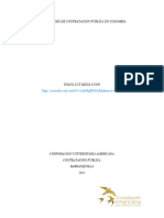 Modalidades de Contratacion Pública en Colombia