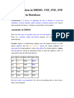 UNIT 4 Normalization & Denormalization