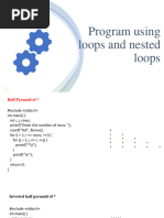 C Programming - Loops