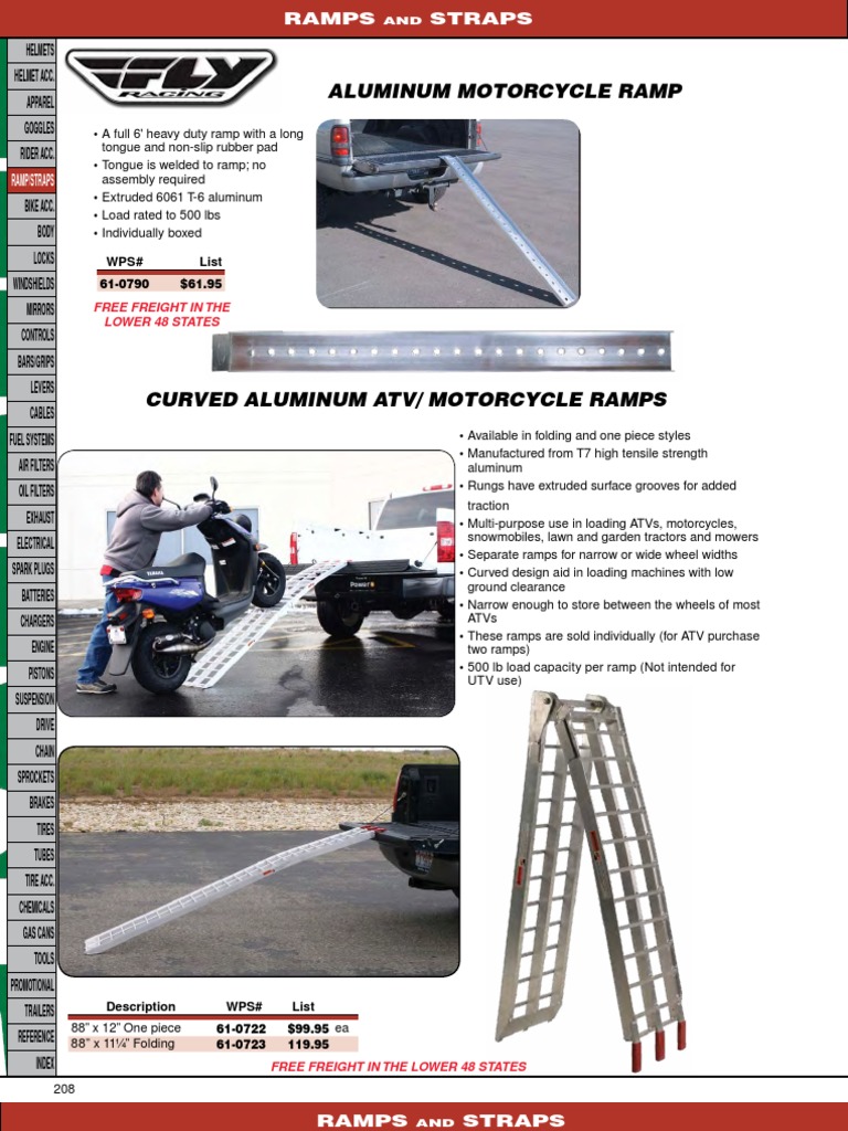 Ramps Tire Motorcycle