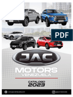 Catalogo de Vehiculos  Jac Motors Vzla 2023.