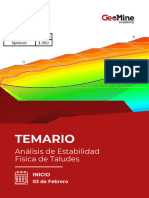 3. Análisis de Estab. Física de Taludes