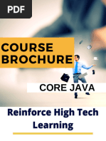 Core Java Brochure