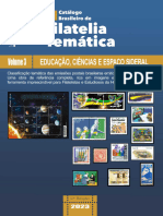Catálogo Brasileiro de Filatelia Temática - Volume 3 - EDUCAÇÃO, CIÊNCIAS E ESPAÇO SIDERAL