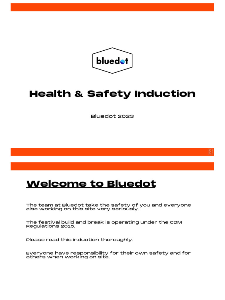 H&S Induction BD23 PDF Fires Vehicles