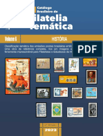 Catálogo Brasileiro de Filatelia Temática - Volume 6 - HISTÓRIA