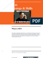 SEO Strategy & Skills