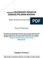 Penatua Yang Mengispirasi, Menguatkan Dan Mengubahkan