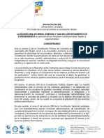 Resolucion No. 002 de 2022 JUSTIFICA LA CONTRATACION DIRECTA