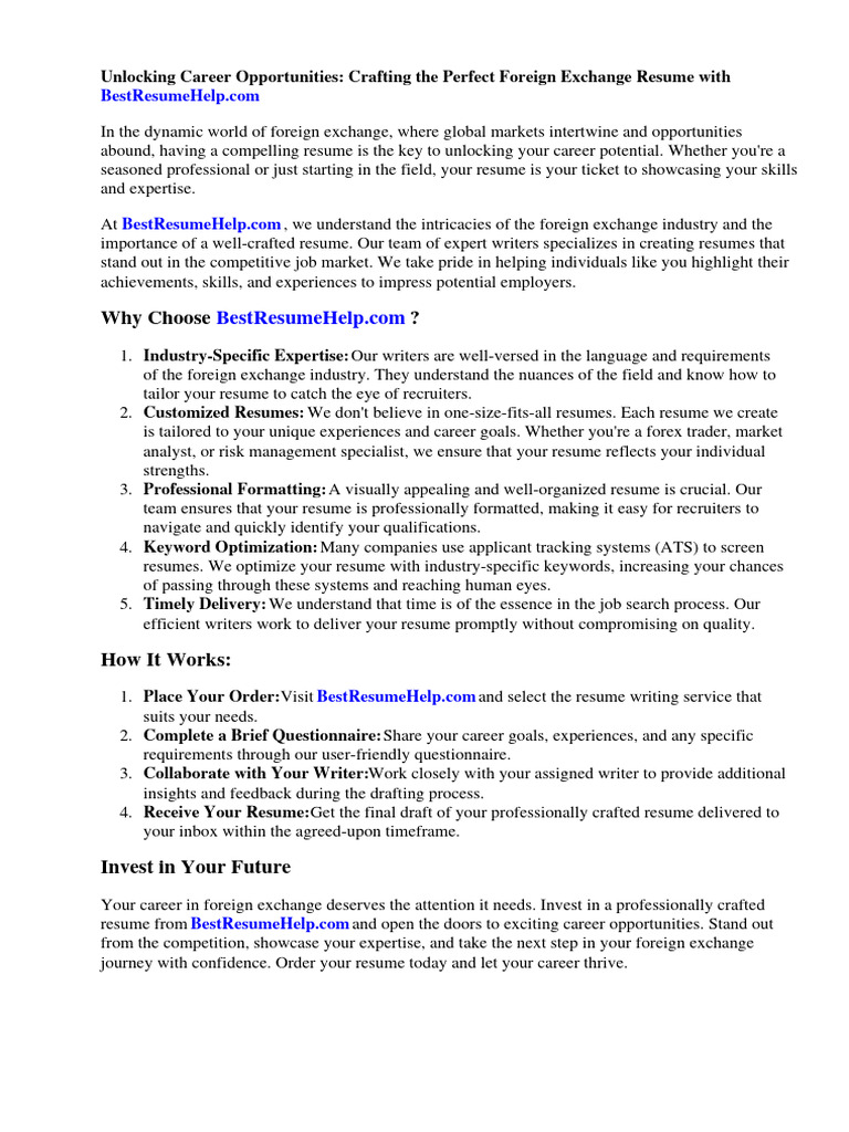 foreign-exchange-consultant-resume-pdf-r-sum-capacity-building