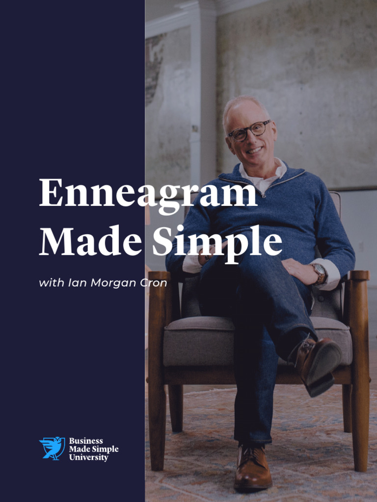 Enneagram Made Simple Workbook PDF Anger Feeling