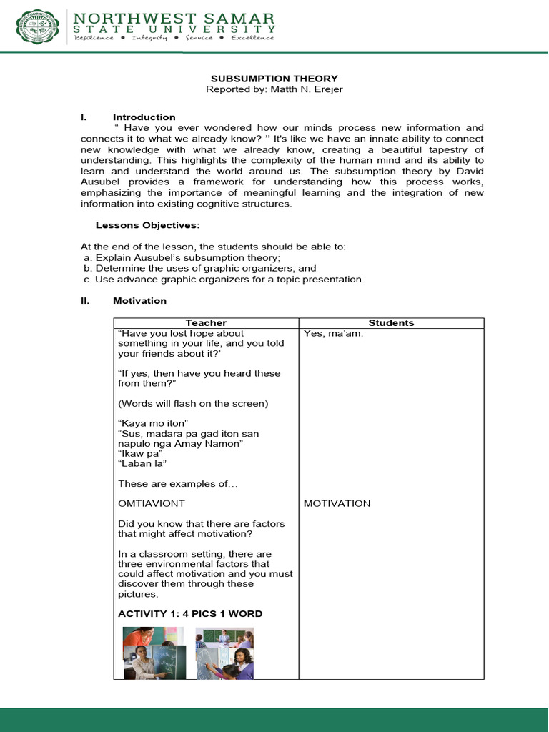 Human Factors in Motivation | PDF | Learning | Teachers