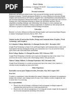 Pauric Clinton CV