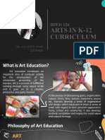 Arts in K-12 Curriculum