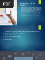 Responsive Web Design Using Media Queries