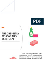 The Chemistry of Soap and Detergent