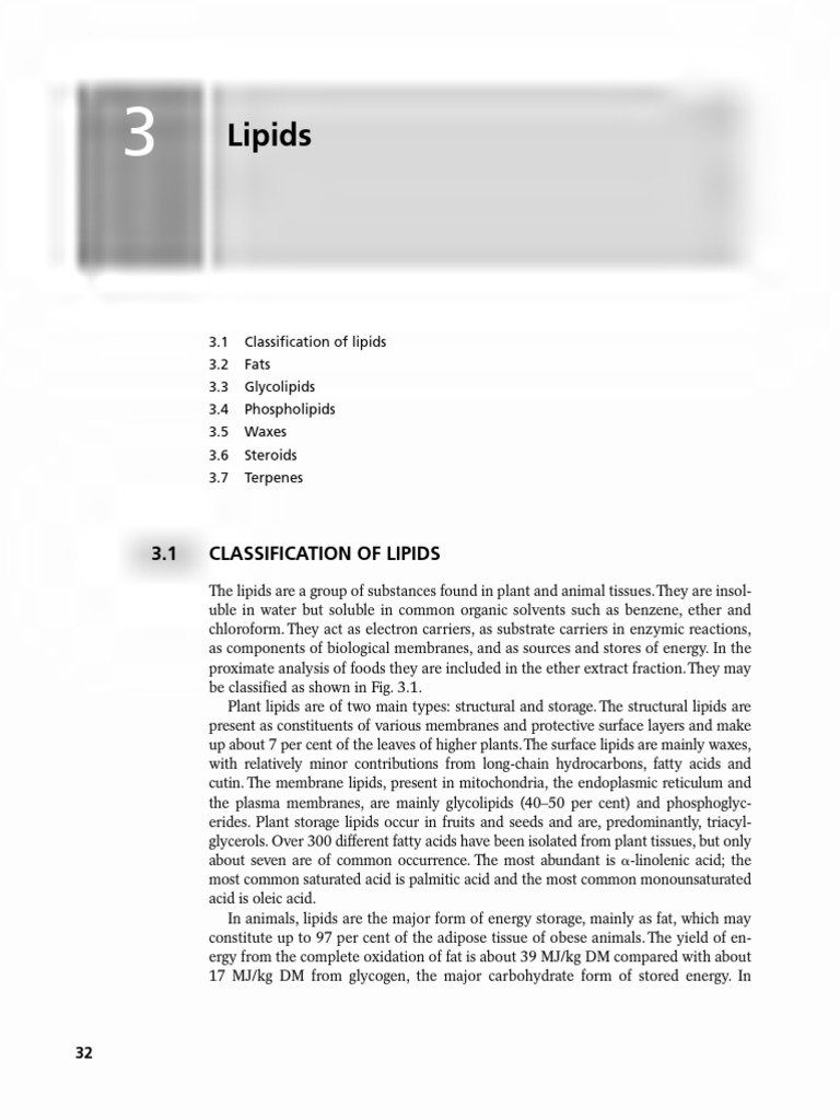 Lipid Classification and Types Explained | PDF | Triglyceride | Fatty Acid