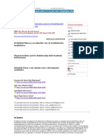 Actividad Física y Su Relación Con El Rendimiento Académico Metodologia y Resulta