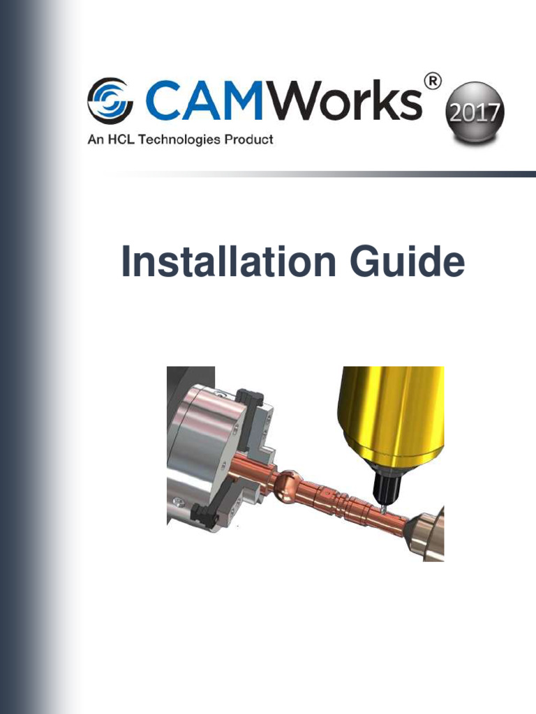 Camworks installation guide pdf installation computer programs