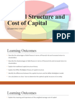 LU4 - Capital Structure and Cost of Capital