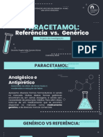 Paracetamol - Referência vs. Genérico