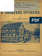 DOLETSKO Takarekos-Epitkezes-Gazdaknak 1921 OCR