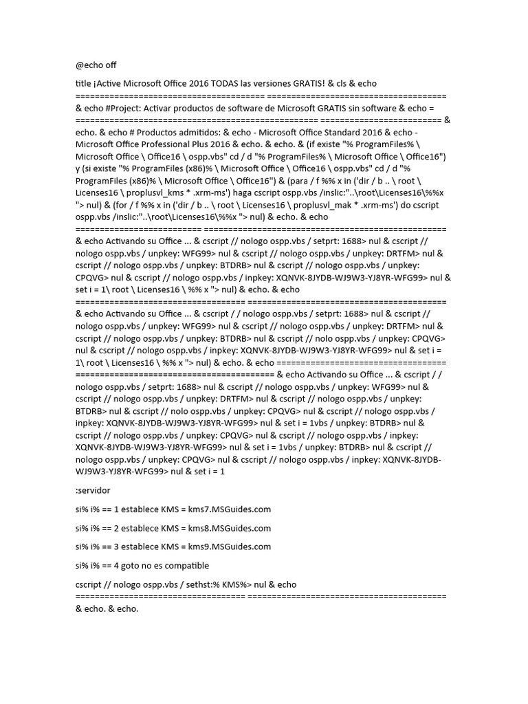 Activador cmd pdf microsoft microsoft software