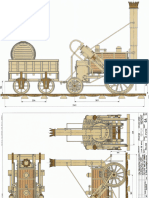 STEPHENSON’S ROCKET STATIC DISPLAY MODEL