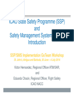 SMS - Icao State Safety Programme SSP and Safety Management Icao State Safety Programme