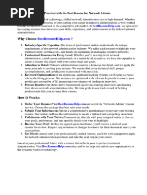 Best Resume Network Administrator