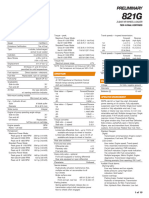 Wheel Loader 821G Specs