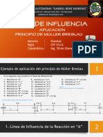 Linea de Influencia Aplic. M.breslau