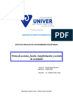 1.2 [Venta de acciones, fusión, transformación y escisión de sociedades]