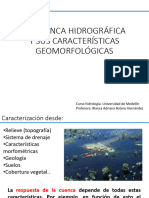 Clase - 3 - 4 - La Cuenca Hidrográfica - Caracterísitcas - Geomorfologicas - Toplogia