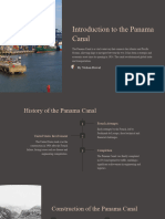 Introduction To The Panama Canal