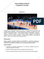 Torneo de Baloncesto Plus 36 Cartagena de Cesta 2024